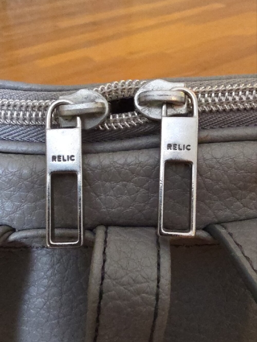 RELIC Leather Backpack - Picture 5 of 9
